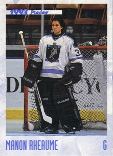 1993 Classic Previews #HK2 Manon Rheaume
