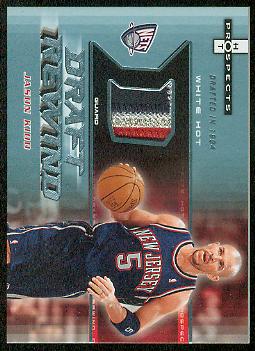 2006-07 Fleer Hot Prospects Draft Rewind Patches #JK Jason Kidd