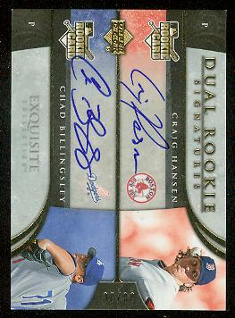 2006 Exquisite Collection #87 Hansen RC/Billingsley (RC)
