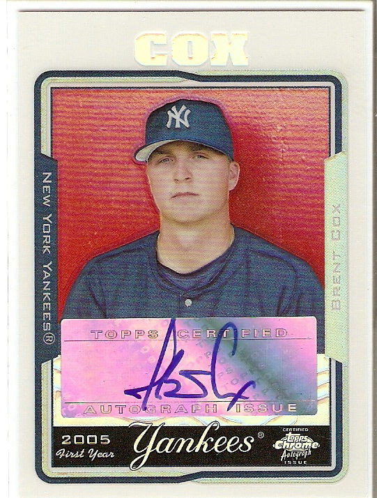 2005 Topps Chrome Update Refractors #230 Eli Iorg FY AU