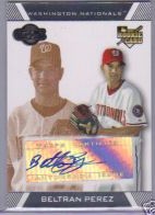 2007 Topps Co-Signers #104 Beltran Perez AU (RC)