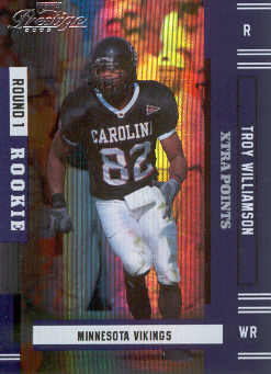 2005 Playoff Prestige Xtra Points Purple #213 Troy Williamson