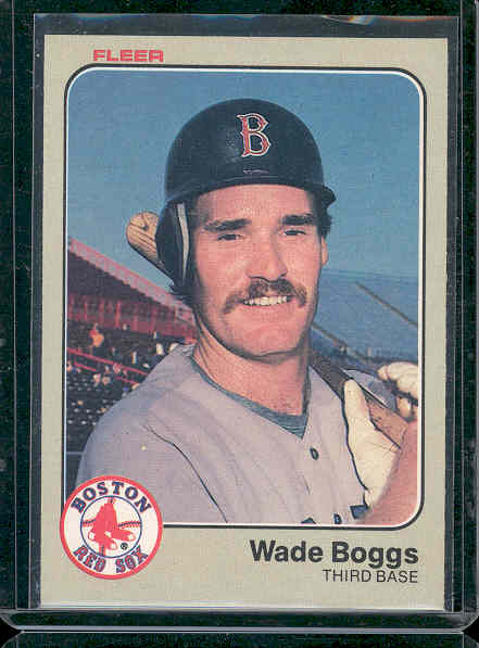 1983 Fleer #179 Wade Boggs RC