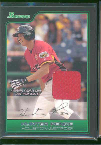 2006 Bowman Draft Future's Game Prospects Relics #18 Hunter Pence Jsy B