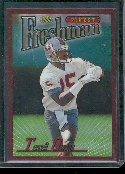 1996 Finest #338 Terrell Owens B RC