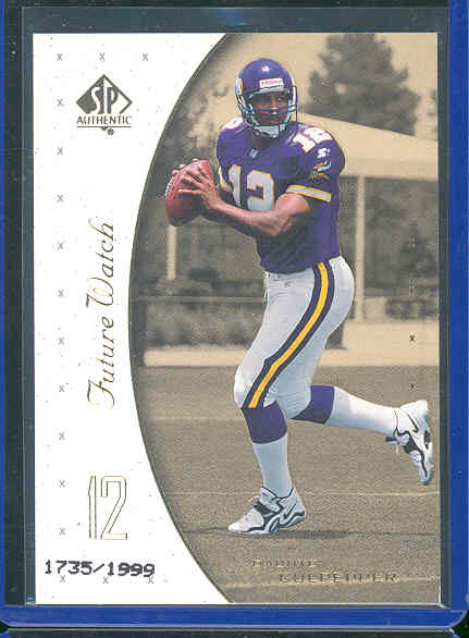 1999 SP Authentic #99 Daunte Culpepper RC