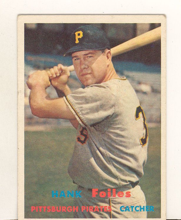 1957 Topps #104 Hank Foiles