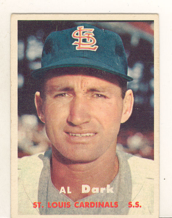1957 Topps #98 Alvin Dark