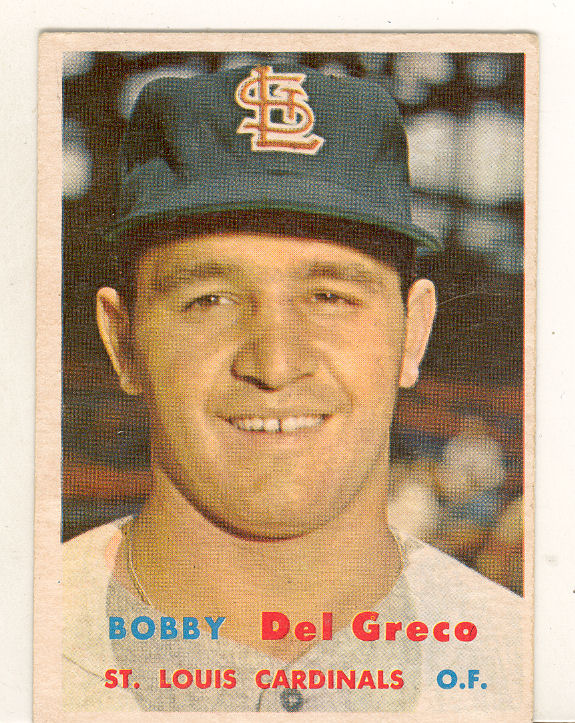 1957 Topps #94 Bobby Del Greco