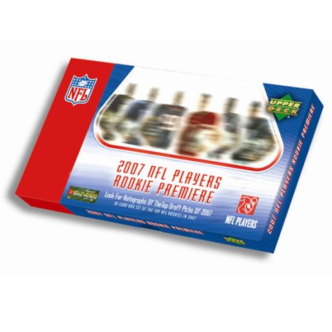 2007 Upper Deck UDA NFL Football Players Rookie Premiere Box Set  