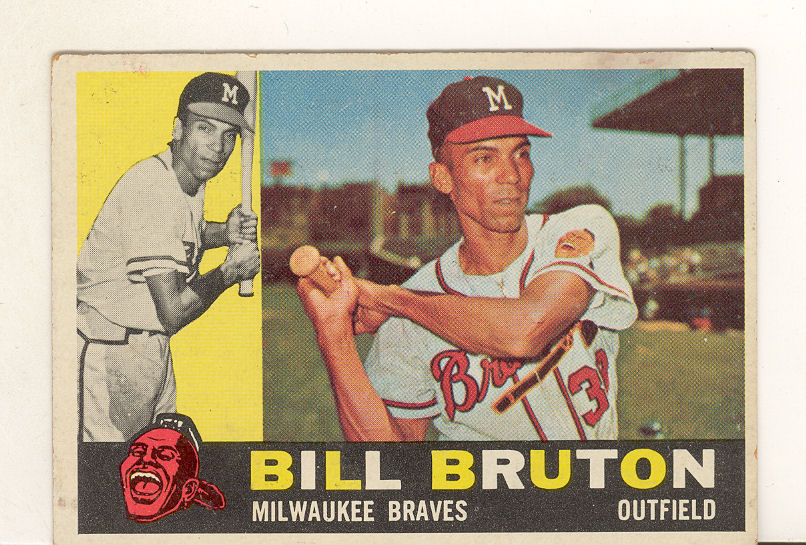 1960 Topps #37 Bill Bruton