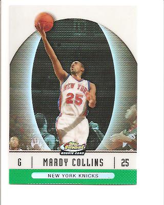 2006-07 Finest Refractors Green #85 Mardy Collins