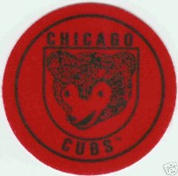 2007 Topps Heritage Felt Logos #CHC Chicago Cubs