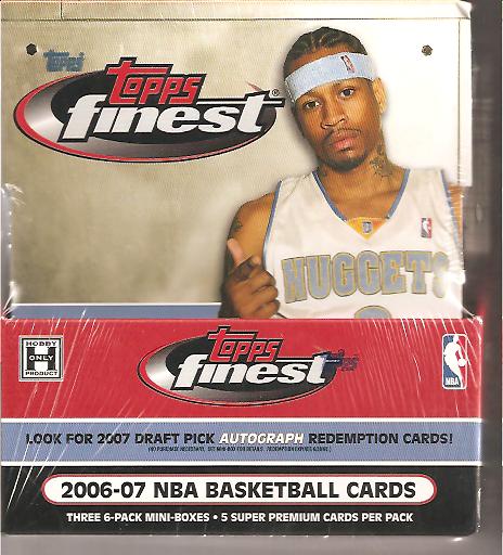 2006-07 Topps Finest Sealed Hobby Box