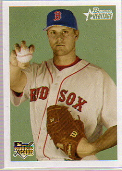 2006 Bowman Heritage #276 Jonathan Papelbon SP (RC)
