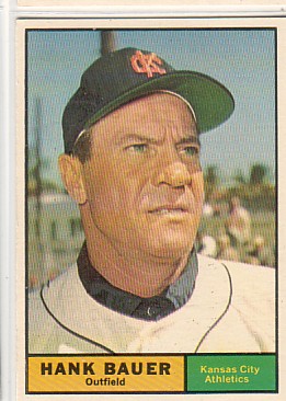 1961 Topps #398 Hank Bauer