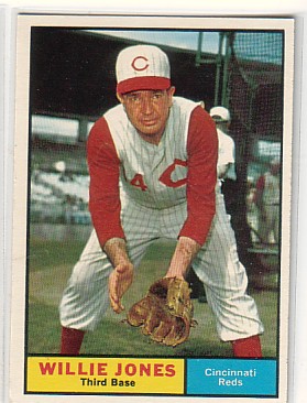 1961 Topps #497 Willie Jones