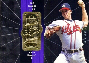 1998 SPx Finite Radiance #57 Tom Glavine