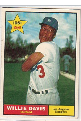 1961 Topps #506 Willie Davis RC