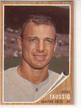 1962 Topps #44 Don Taussig RC