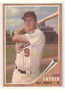 1962 Topps #64 Russ Snyder