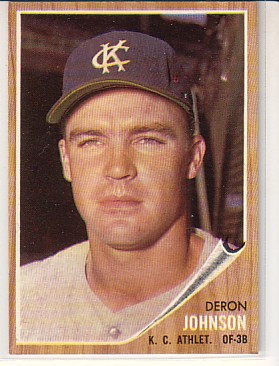 1962 Topps #82 Deron Johnson