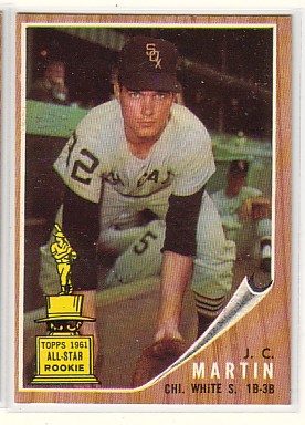 1962 Topps #91 J.C. Martin