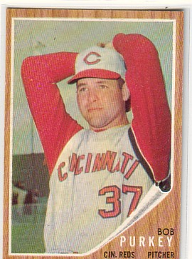 1962 Topps #120 Bob Purkey