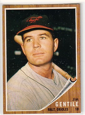 1962 Topps #290 Jim Gentile