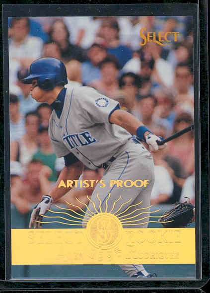 1995 Select Artist's Proofs #203 Alex Rodriguez