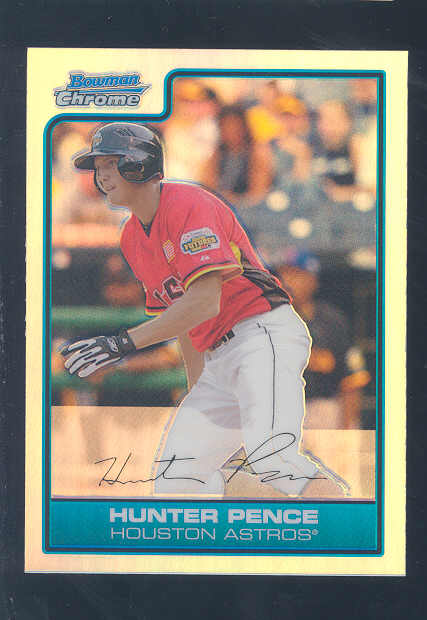 2006 Bowman Chrome Draft Future's Game Prospects Refractors #18 Hunter Pence