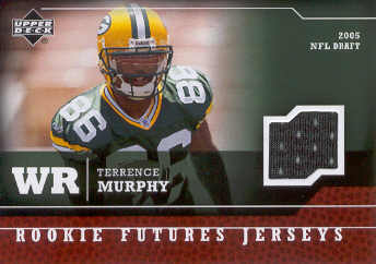2005 Upper Deck Rookie Futures Jerseys #TM Terrence Murphy