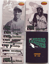 1993 Ted Williams Negro League Subset 19 Cards SATCHEL PAIGE