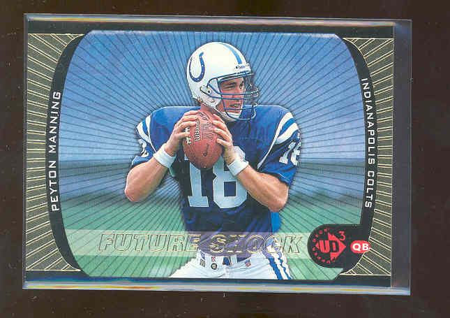 1998 UD3 #181 Peyton Manning FR RC