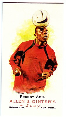 2007 Topps Allen and Ginter Mini A and G Back #157 Freddy Adu
