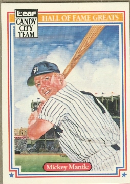 1987 Leaf Special Olympics #H1 Mickey Mantle