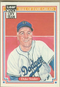 1987 Leaf Special Olympics #H6 Duke Snider
