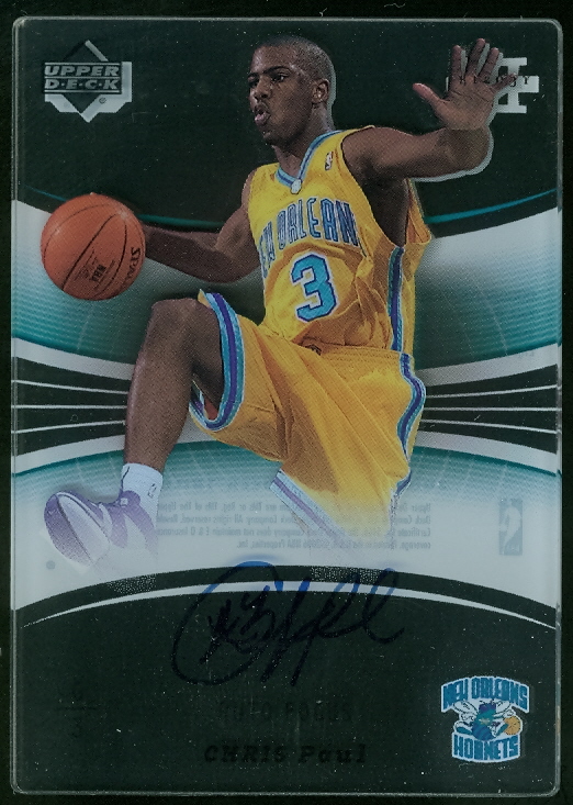 2005-06 Upper Deck Trilogy Auto Focus #CP Chris Paul