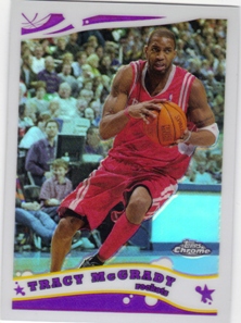 2005-06 Topps Chrome Refractors #110 Tracy Mcgrady