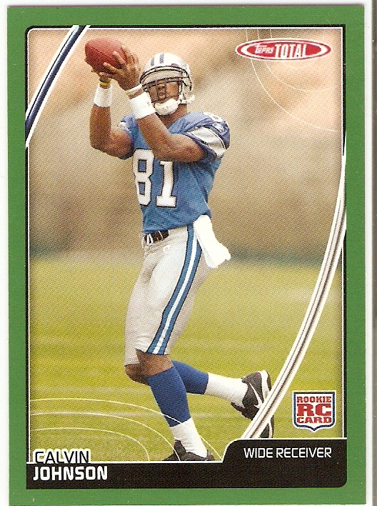 2007 Topps Total #475 Calvin Johnson RC