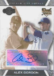 2007 Topps Co-Signers #121 Alex Gordon AU RC