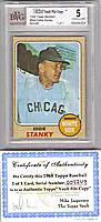 1968 Topps EDDIE STANKY Topps File Copy 1/1 BVG 5 (Ex)