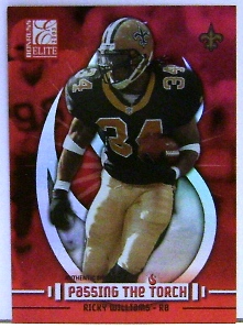 2003 Donruss Elite Passing the Torch #PT10 Ricky Williams