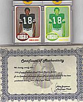 1976 Topps CHARLIE JOINER 2 Proofs (You get BOTH!)
