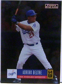 2005 Donruss Stat Line Career #217 Adrian Beltre/274