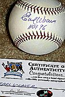 EARL WEAVER autographed ( signed ) OAL baseball