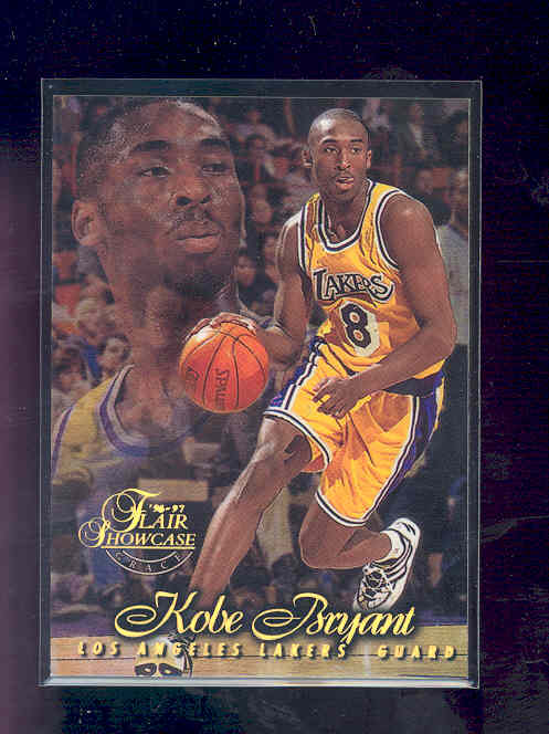 1996-97 Flair Showcase Row 1 #31 Kobe Bryant