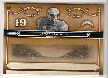 2006 Playoff National Treasures #51 Lance Alworth