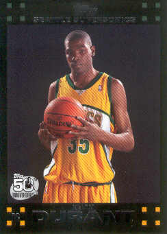 2007-08 Topps #112 Kevin Durant RC