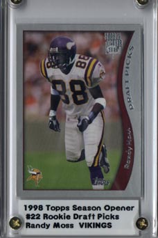 1998 Topps Season Opener #22 Randy Moss RC